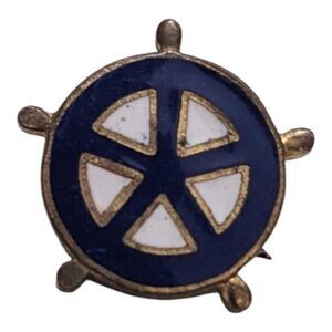 WW2 US Army Military 35th Infantry‎ Division Patch Type Distinctive Insignia Pin